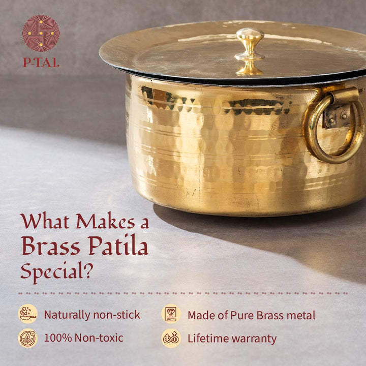 Brass Pot (Patila/ Topia) - Stock Pot