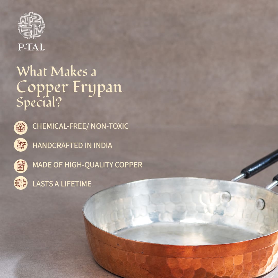 Copper Frypan - Saute Pan