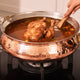 Copper Hammered Braiser - Copper Chafing Dish