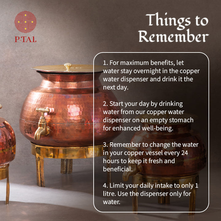 Things to Remember for Copper water dispenser 