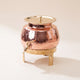Copper water dispenser set