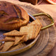 Brass Dosa Tawa with Insulated handles And Brass Ghee Pot Combo