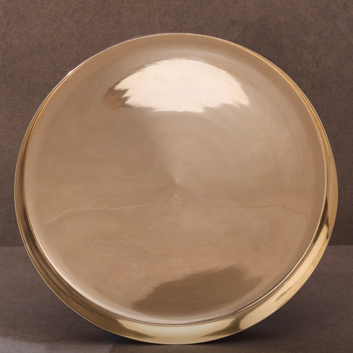 Bronze high hipped plate (Thaali)