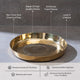 Bronze high hipped plate (Thaali)