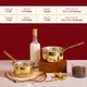 Brass Saucepan with insulated handle P•TAL