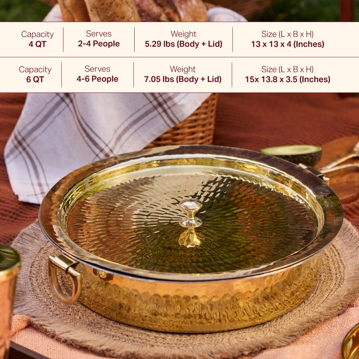 Brass Lagan - Lagaan - Brass Braiser P-TAL