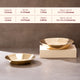 Brass Paraat (High Hipped Platter)