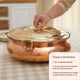 Copper Hammered Braiser - Copper Chafing Dish