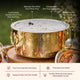 Brass Patila/  Milk Topia