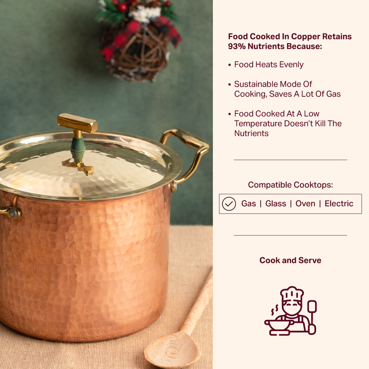 Copper Stockpot P•TAL