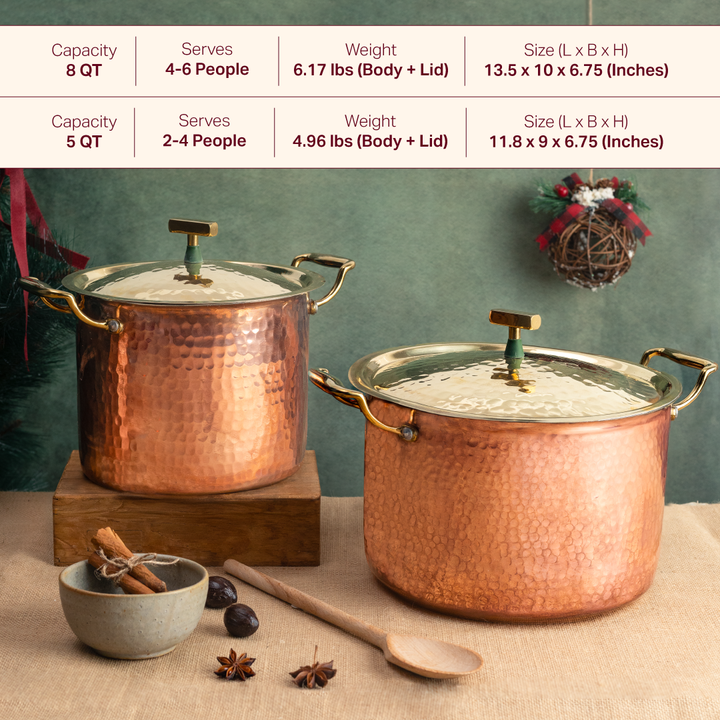 Copper Stockpot P•TAL