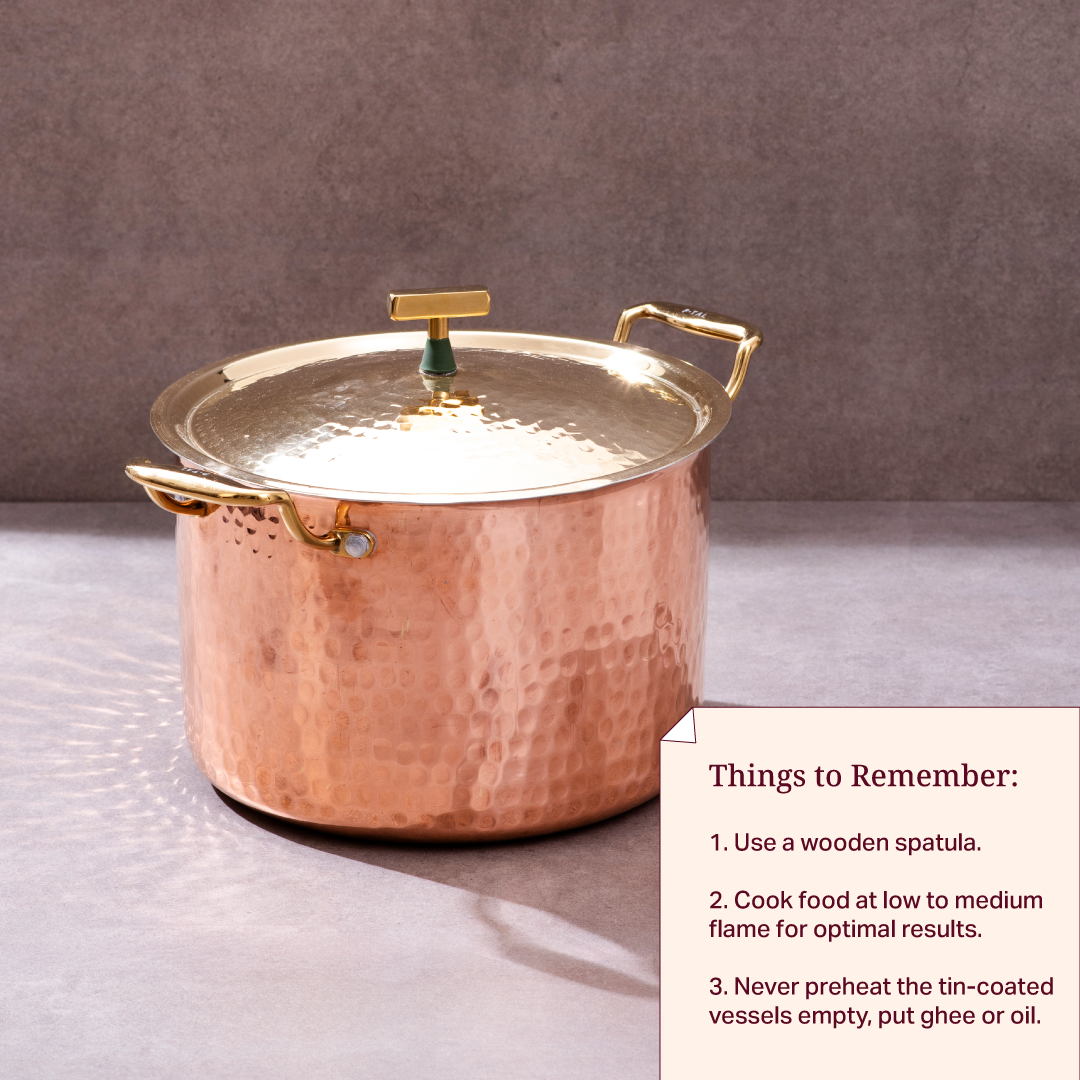 Set Of Copper Stockpot P-TAL