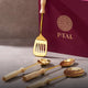 Brass Ladle Set - Set of serving and cooking ladles