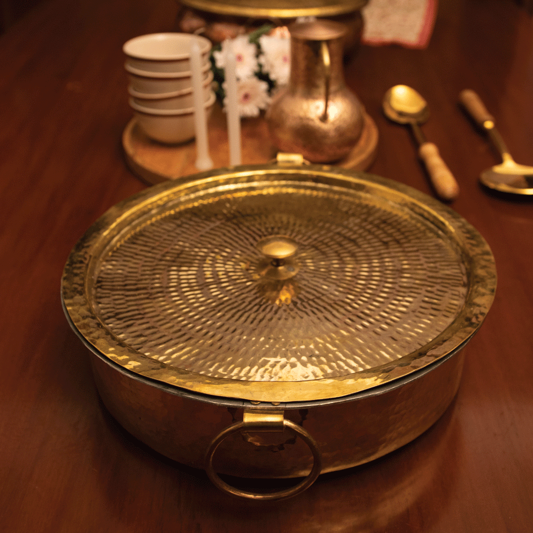 Brass Braiser